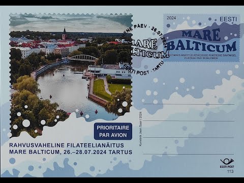 Видео: Выставка филателии MARE BALTICUM 2024