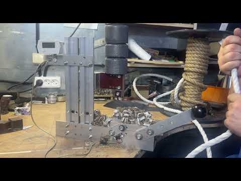 Видео: Тестируем сталь ХВ5. Отличный результат.