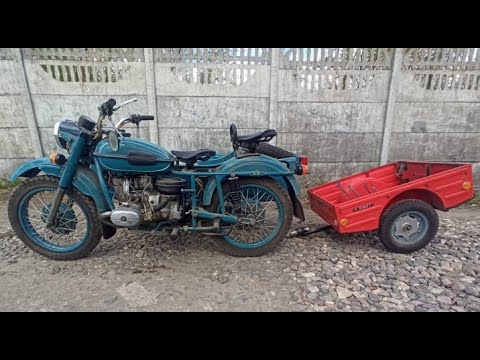 Видео: Встречаю новый Урал и прицеп Енот (капсулы времени)