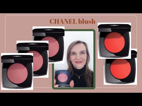 Видео: Chanel новые пудрово - кремовые румяна