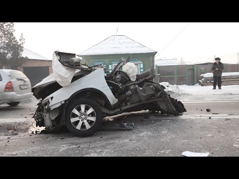 Видео: ДТП на Аскизской: погибла молодая женщина - Абакан 24