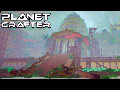 Видео: ОГРОМНЫЙ ИНОПЛАНЕТНЫЙ ГОРОД В ИГРЕ THE PLANET CRAFTER