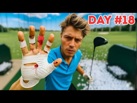 Видео: Я ударил 10 000 мячей для гольфа за 30 дней, и моя дальность увеличилась на __ ярдов