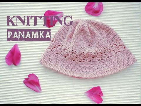 Видео: ❤️ Детская панамка крючком # Crochet baby panama