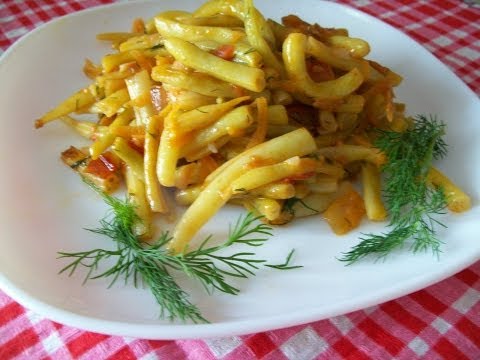 Видео: Спаржевая фасоль-очень вкусная закуска или теплый салат