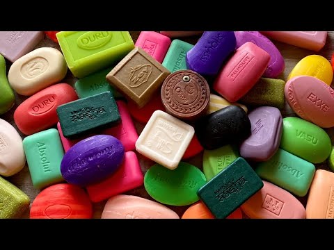 Видео: 1 Hour ASMR | Video collection | Unpacking soap |No talking  |  Распаковка мыла |  ASMR SOAP |