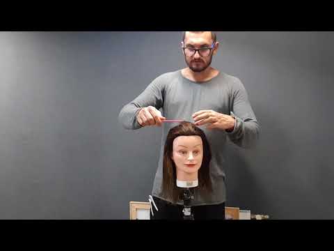 Видео: Как подстричь градацию на кучерявые волосы