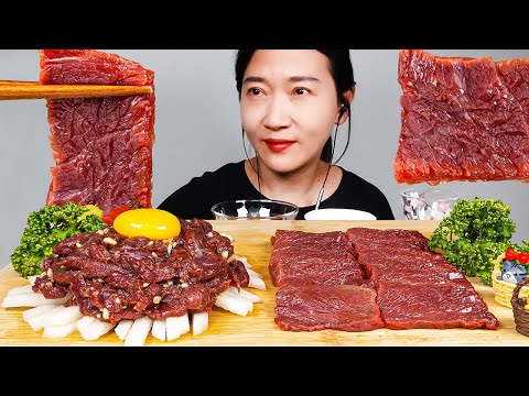 Видео: АСМР СЫРАЯ КОНИНА мукбанг ASMR MUKBANG EATING SOUNDS