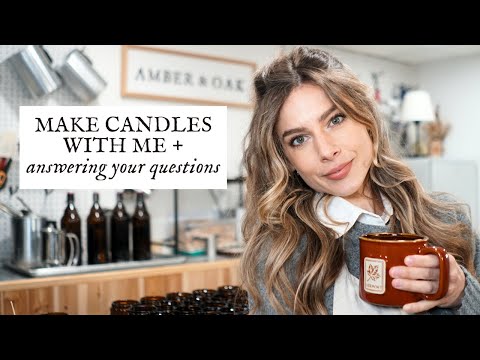 Видео: Вопросы и ответы по свечному бизнесу | Видеоблог студии за кулисами + ответы на ваши вопросы о св...