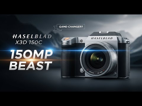 Видео: 🥇 📸 Hasselblad X3D 150C – 150-мегапиксельный зверь, который может навсегда изменить фотографию!