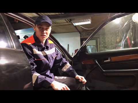 Видео: Как снять задние и передние дверные карты ( обшивку дверей) на Ауди 100 ( Audi 100 C4)