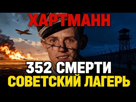 Видео: ХАРТМАНН видел СМЕРТЬ 352 раза | Но самое страшное ждало его в СОВЕТСКОМ ЛАГЕРЕ...