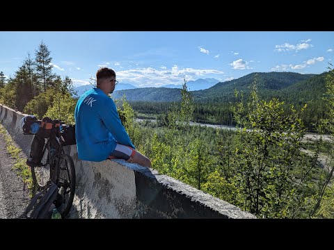 Видео: велопоход в Монголию. день 2. вдоль реки Иркут по перевалам