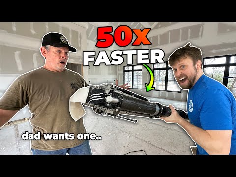 Видео: Мы узнали САМЫЙ БЫСТРЫЙ способ оклеивания гипсокартона лентой и штукатурки!!