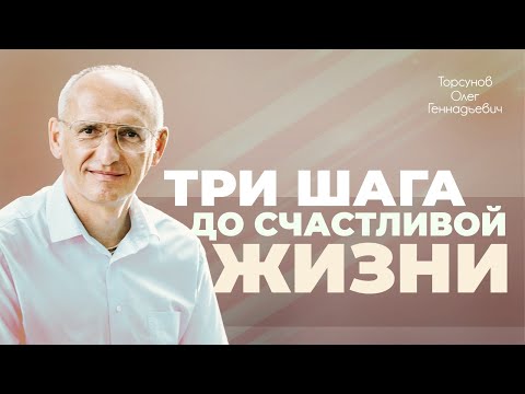 Видео: Три шага для счастливой жизни (Торсунов О. Г.)