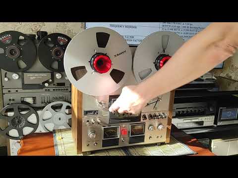 Видео: AKAI GX-600D. Что-то слегка устает мотать старичок #1