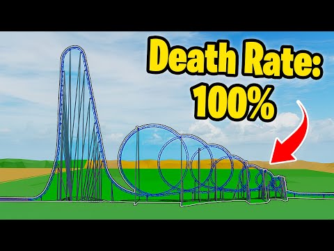 Видео: Я построил самые СМЕРТЕЛЬНЫЕ американские горки в Roblox!