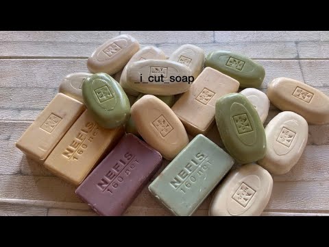 Видео: ASMR cutting dry soap/soap carving/relax video/резка сухого мыла