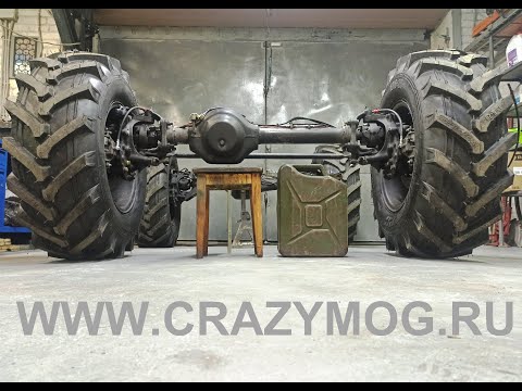 Видео: Мосты Unimog для G-Class Mercedes-Benz