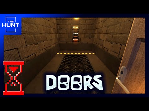 Видео: Эксперимент в Дорс : открывать все двери режима The Hunt  // Doors