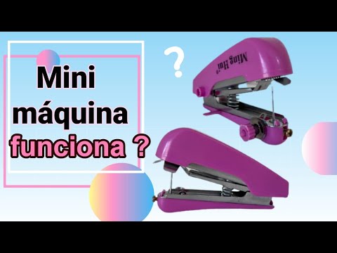 Видео: УЗНАЙТЕ, КАК ШИТЬ НА МИНИ-МАШИНЕ, БЕЗ ВЫПУСКА САМОГО ШИТЬЯ