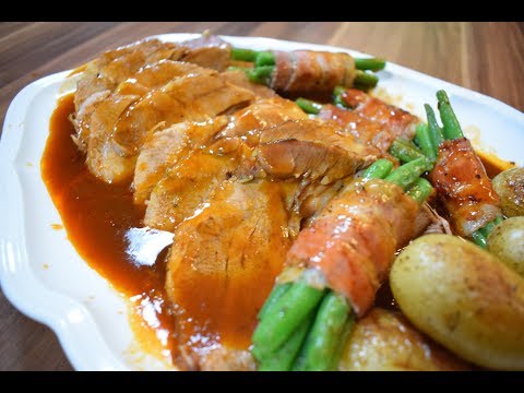 Видео: КЛАССИКА НЕМЕЦКОЙ КУХНИ,ЗАПЕЧЁННАЯ СВИНИНА!