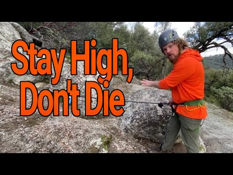 Видео: Не падай, устанавливая альпинистское якорное крепление для верхней страховки