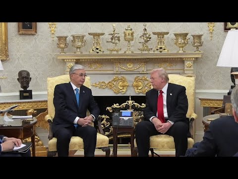 Видео: Тоқаев Трамппен кездесті: Тараптар не талқылады?