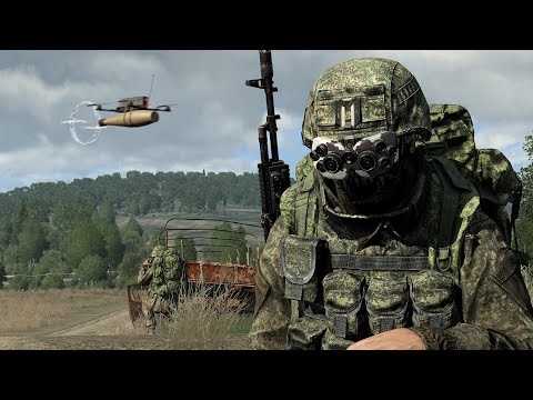 Видео: НАСТОЯЩИЙ МИЛСИМ В ARMA 3? ПУСКАЕМ ДРОНЫ