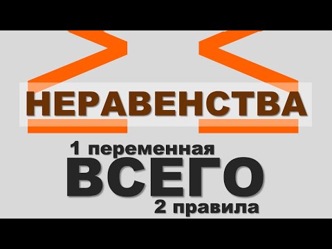 Видео: КАК РЕШАТЬ НЕРАВЕНСТВА ❓ Линейные С Одной Переменной 💥 Примеры Решения 💥
