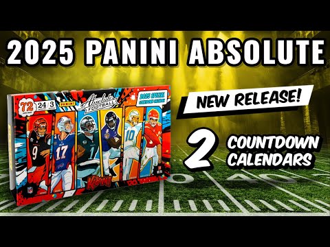 Видео: ОГРОМНЫЙ БАБАХ!!!🚨НОВЫЙ ВЫПУСК🚨 КАЛЕНДАРИ PANINI ABSOLUTE NFL FOOTBALL 2025 ГОДА К ПРАЗДНИЧНЫМ ДНЯМ