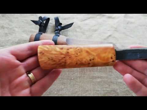 Видео: Нож Mansi-Era ( Остяк, сталь Х12МФ)