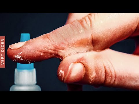 Видео: Как работает суперклей? [Veritasium]