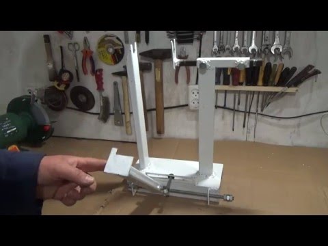 Видео: Самодельный станок для центровки велосипедных колес