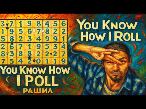 Видео: 42 - Решаю судоку - (решил) - You Know How I Roll - Ссылка на судоку в описании