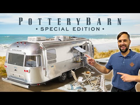 Видео: Абсолютно новый туристический трейлер Airstream Pottery Barn 2024 года. ПОЛНЫЙ ЭКСКУРСИЯ