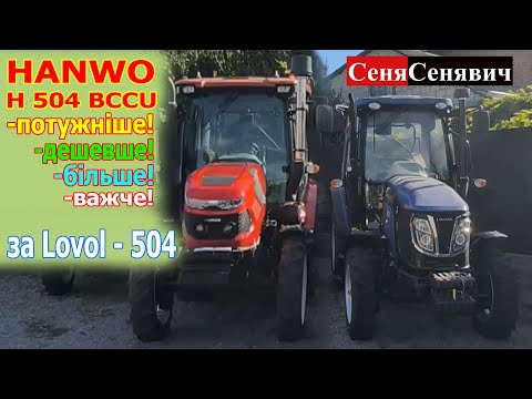 Видео: Кентавр H504BCCU реально краще за Lovol 504 при детальному огляді кабіна взагалі космос як у японців