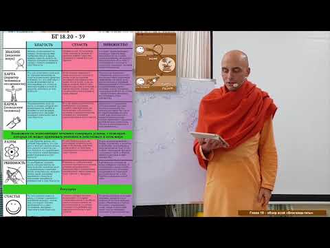 Видео: 48 лекция. Бхагавад-Гита.18 глава (Вриндаван, 25.01.2018)