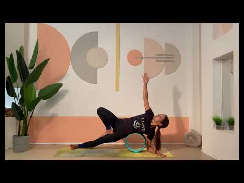 Видео: Колесо для йоги, практика с акцентом на прогибы