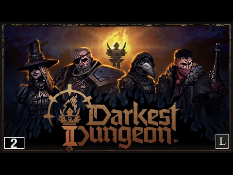 Видео: Общаемся и катимся вперёд в Darkest Dungeon 2. Стрим #2