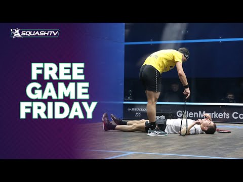 Видео: «Величайшее ралли по сквошу» | Coll v Farag | GillenMarkets Canary Wharf 2023 #FGF