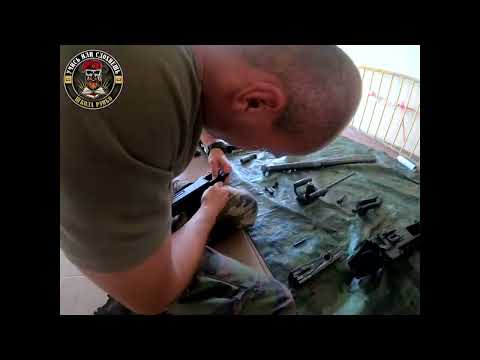 Видео: Browning M2 12.7mm Разборка - Сборка в страссе