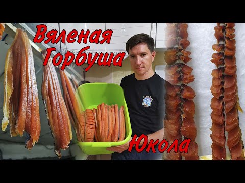 Видео: Как приготовить Вяленую соломку и юколу из Лосося (горбуши) + вкусный конкурс в конце! Прими участие