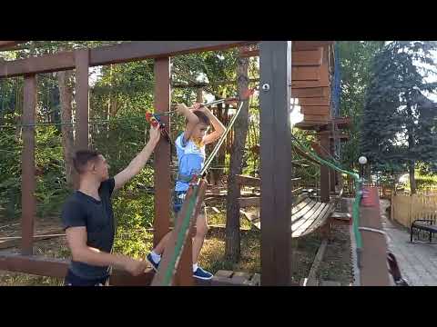 Видео: Парк развлечений Тополя г.Оренбург.