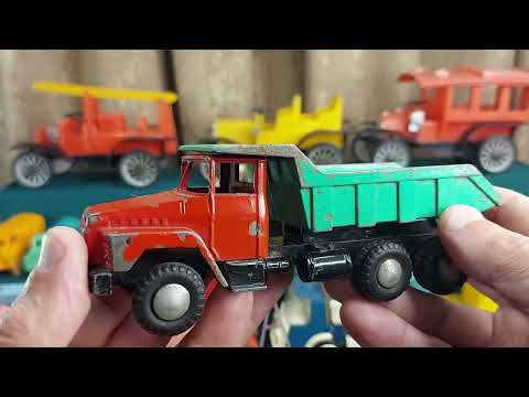 Видео: Машинки СССР. Обзор коллекции Советских времен!!!...