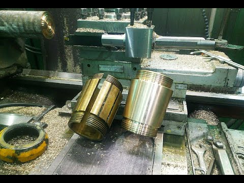Видео: Втулка на зубофрезерный станок