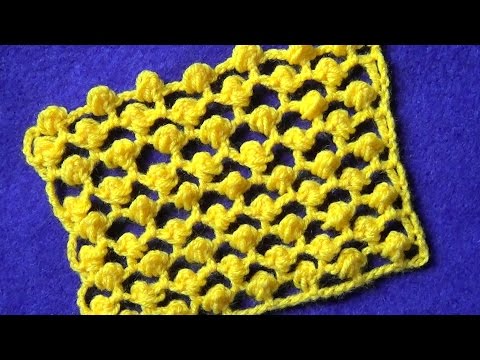 Видео: Ажурный узор Пупырышки