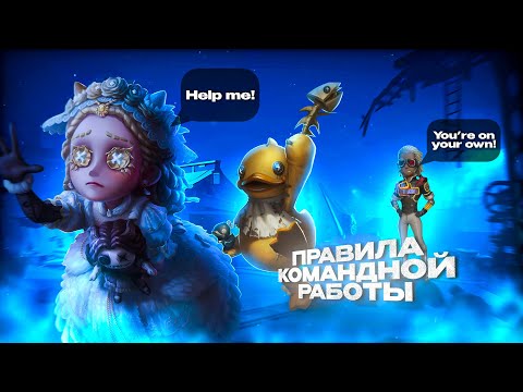 Видео: ПРАВИЛА ПО КОМАНДНОЙ РАБОТЕ | identity v