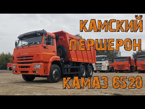 Видео: Камский першерон самосвал тяжеловоз КАМАЗ (КАМАЗ-6520-3026012-53)