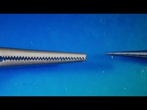 Видео: Пинцеты  MECHANIC - качество под микроскопом